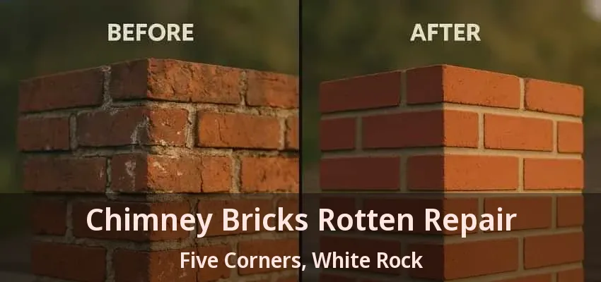 Chimney Bricks Rotten Repair Five Corners, White Rock - BC