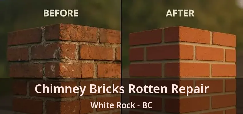 Chimney Bricks Rotten Repair White Rock - BC