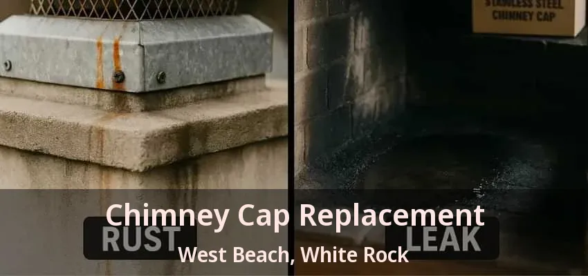 Chimney Cap Replacement West Beach, White Rock - BC