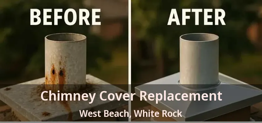 Chimney Cover Replacement West Beach, White Rock - BC