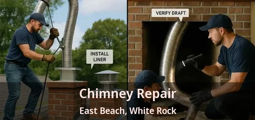 Chimney Repair East Beach, White Rock - BC