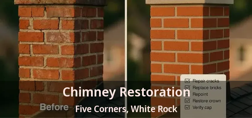 Chimney Restoration Five Corners, White Rock - BC