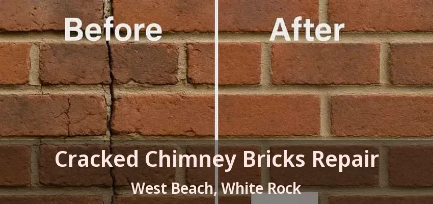 Cracked Chimney Bricks Repair West Beach, White Rock - BC