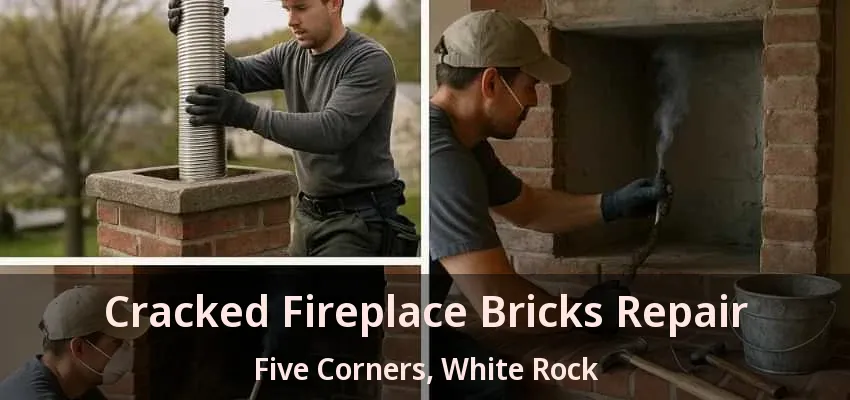 Cracked Fireplace Bricks Repair Five Corners, White Rock - BC