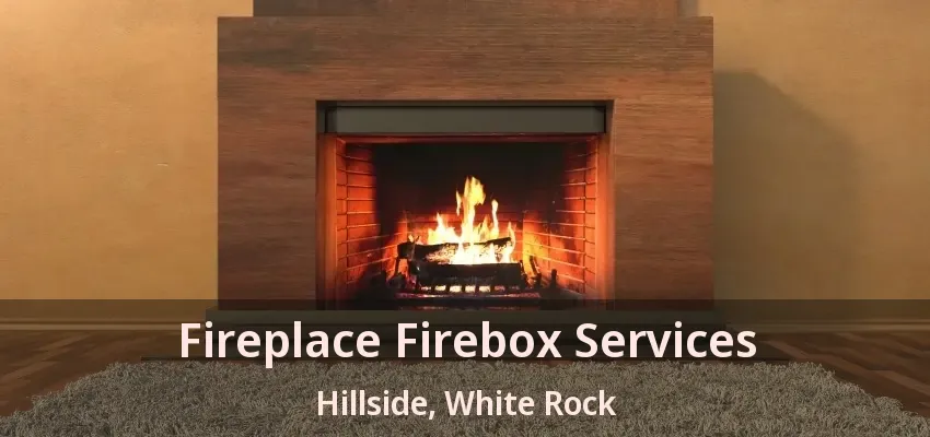 Fireplace Firebox Services Hillside, White Rock - BC
