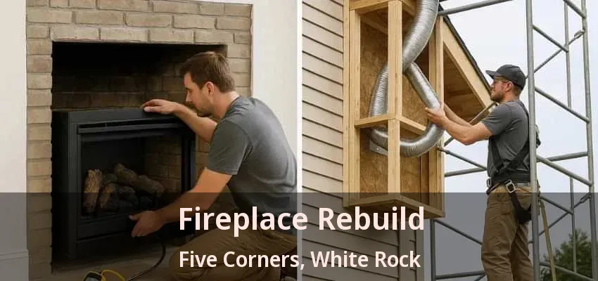 Fireplace Rebuild Five Corners, White Rock - BC