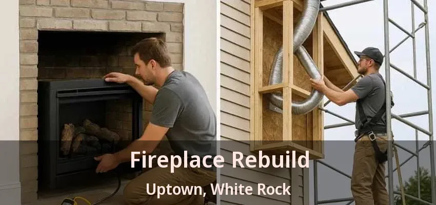 Fireplace Rebuild Uptown, White Rock - BC