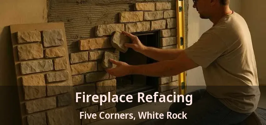 Fireplace Refacing Five Corners, White Rock - BC
