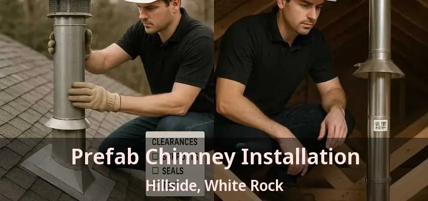 Prefab Chimney Installation Hillside, White Rock - BC