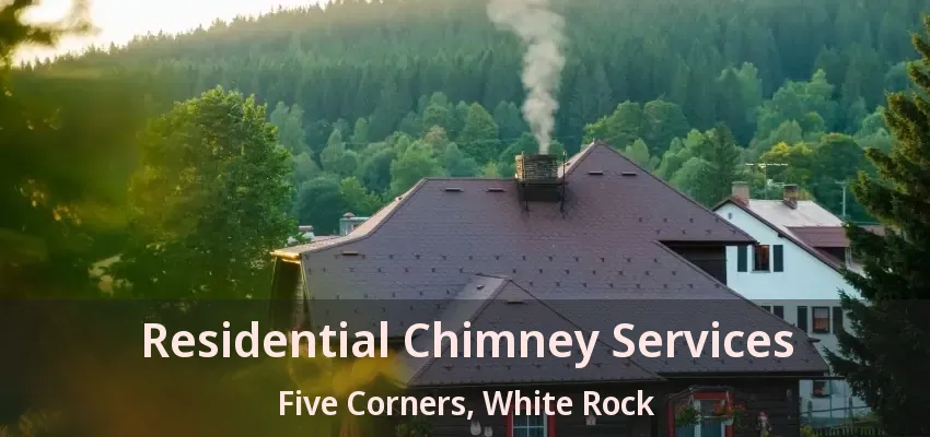Residential Chimney Services Five Corners, White Rock - BC