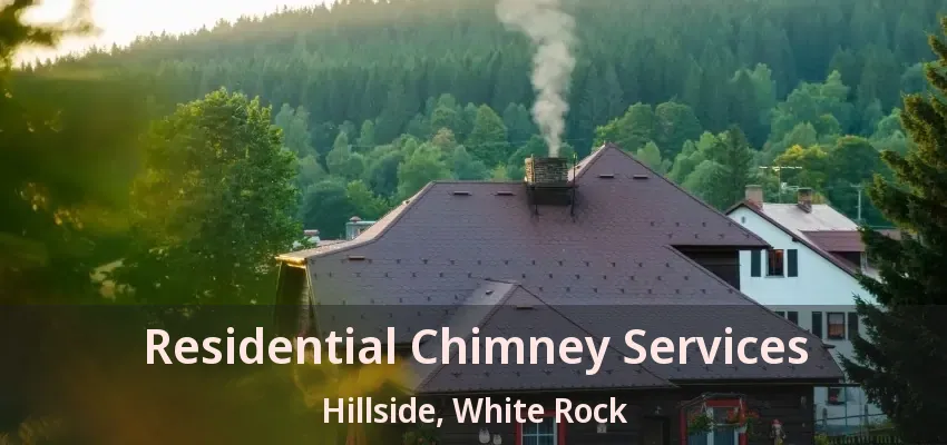 Residential Chimney Services Hillside, White Rock - BC